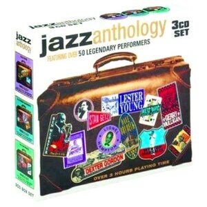 Jazz Anthology V/A 3CD UK PLATBX 157 Dave Brubeck Dizzy Gillespie Charlie Parker